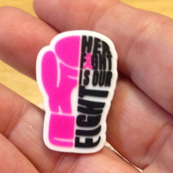 Cancer Awareness Crocs or similar shoe charms - Picture 5 of 6